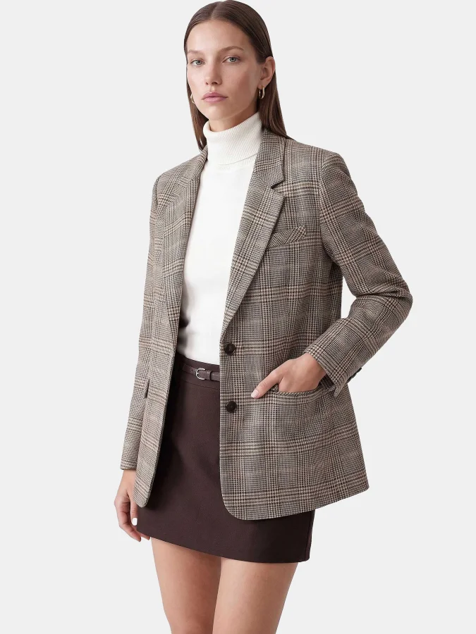 KOTON - Checked Blazer Jacket 2