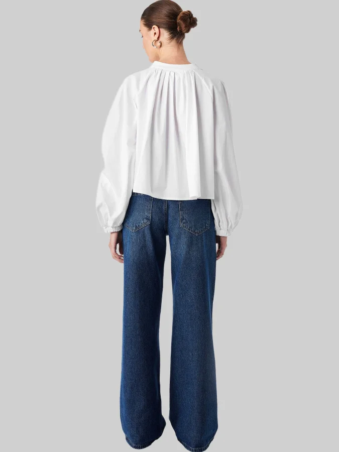 KOTON - High Neck Poplin Shirt 2