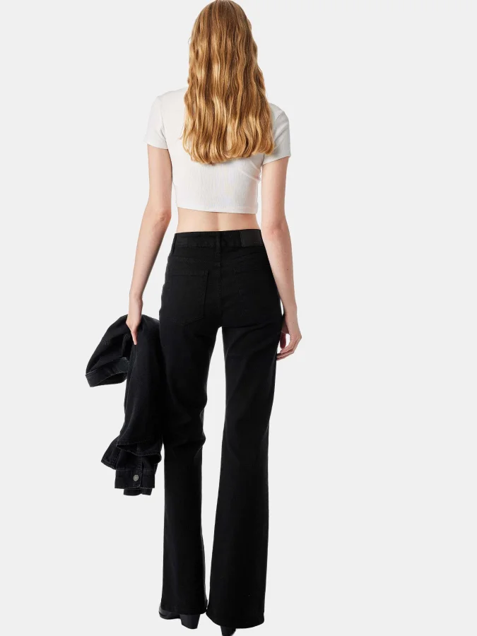 KOTON - High Waisted Flare... 2