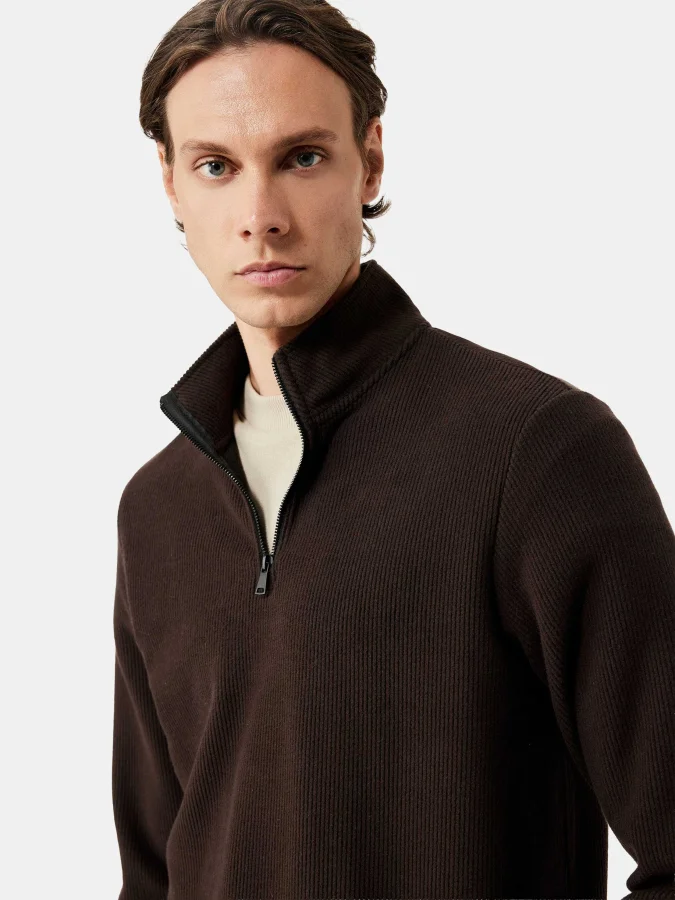 KOTON - Half Zip Sweatshirt 2