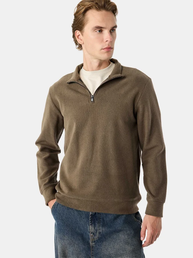 KOTON - Half Zip Sweatshirt