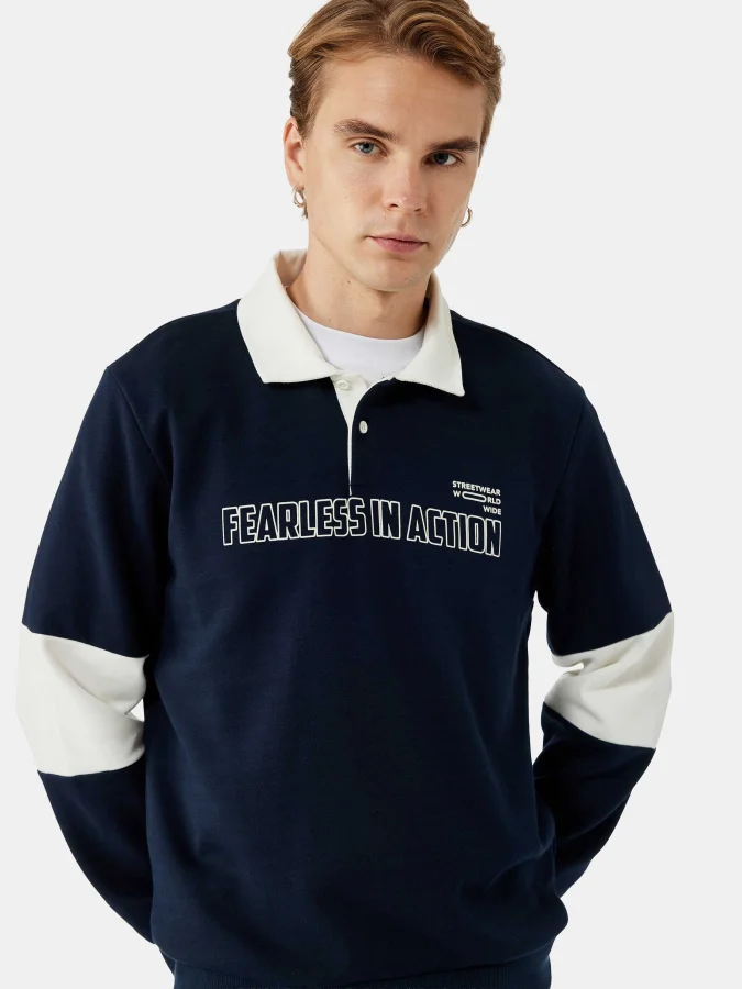 KOTON - Polo Neck Sweatshirt 2