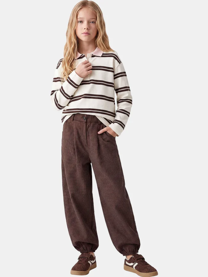 KOTON - Plaid Balloon Trousers