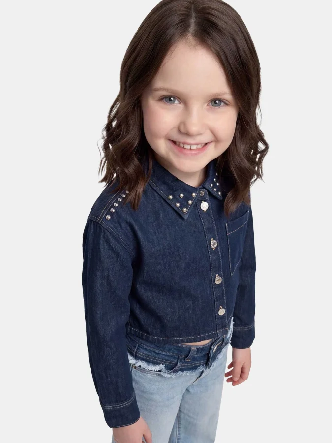 Guess - DENIM ADJ. LS SHIRT