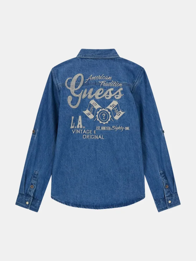 Guess - DENIM LS ADJ. SHIRT 2