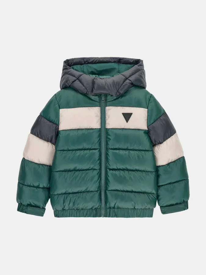 Guess - HOODED LS PUFFER W/ZIP