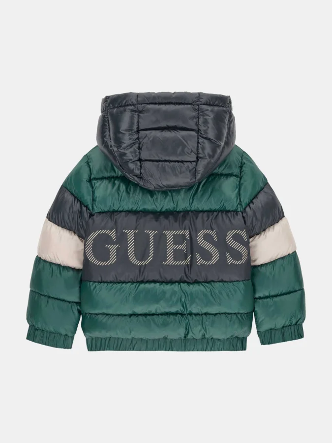Guess - HOODED LS PUFFER W/ZIP 2