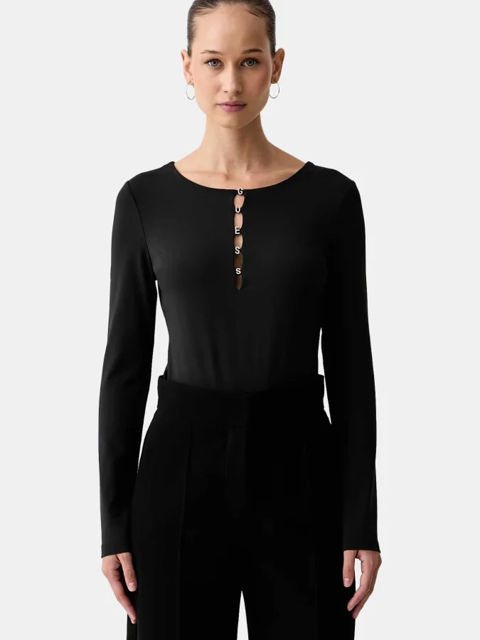 Guess - LS CN LOGO ZANITA BODY