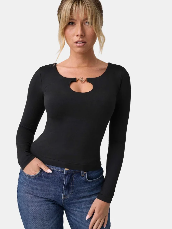 Guess - LS 4G JEWEL CAMRYN TOP