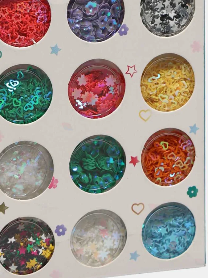 koopman - Glitter set, 2500 mg 2
