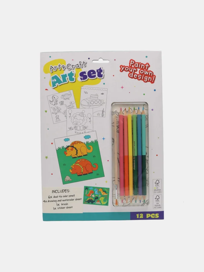koopman - Coloring set, 12 pcs