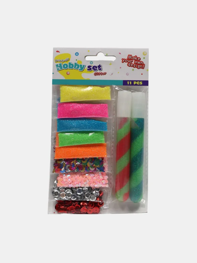 koopman - Glitter glue set