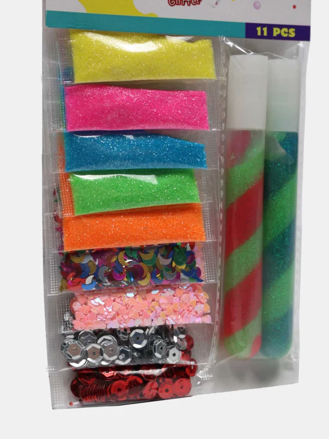 koopman - Glitter glue set 2