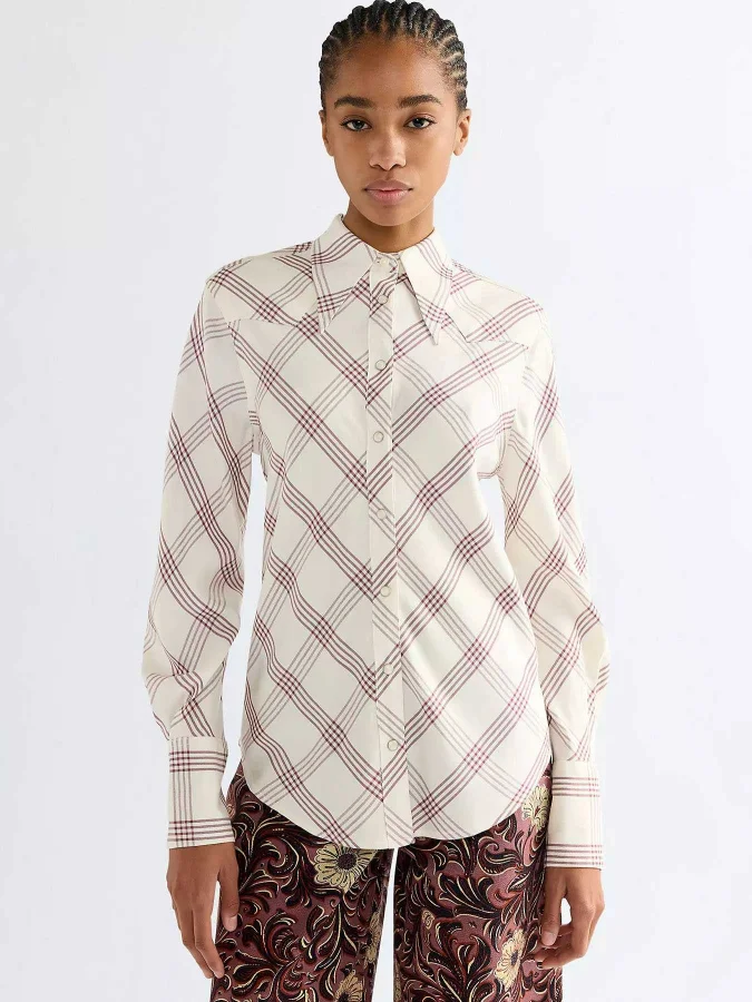 Wrangler - DRAMA COLLAR SHIRT