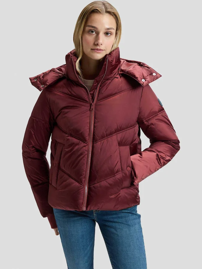Lee - SHORT HOODED PUFFER