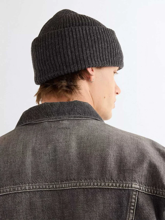 Wrangler - RIBBED WOOL BEANIE 2