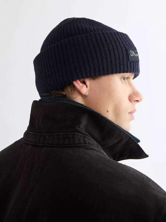 Wrangler - RIBBED WOOL BEANIE 2