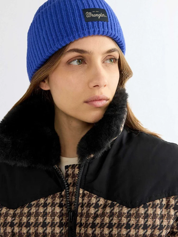 Wrangler - RIBBED WOOL BEANIE
