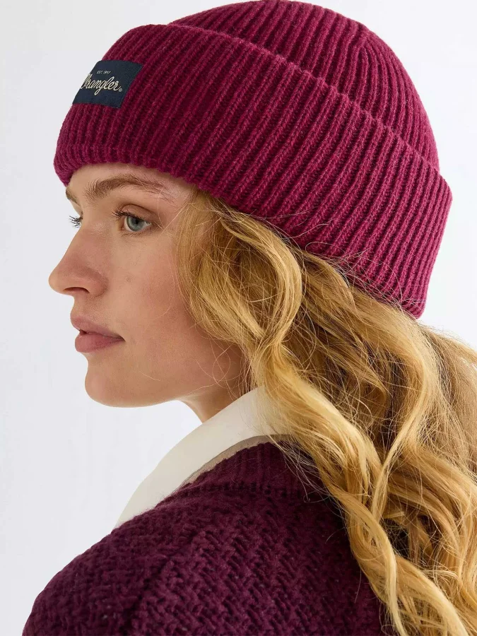 Wrangler - RIBBED WOOL BEANIE 2