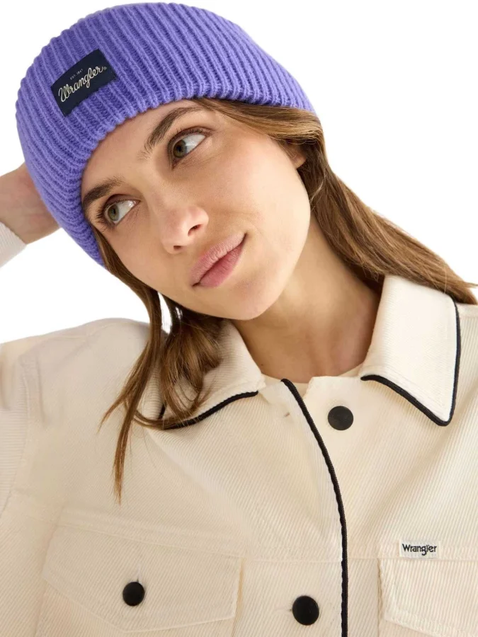 Wrangler - RIBBED WOOL BEANIE