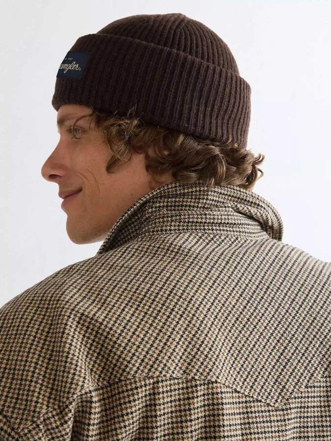 Wrangler - RIBBED WOOL BEANIE 2