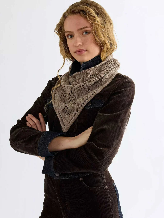 Wrangler - WOOL BANDANA SCARF 2