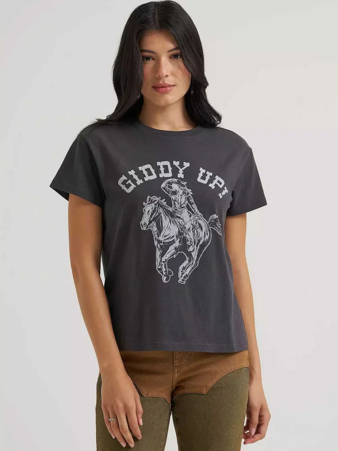 Wrangler - GIDDY UP TEE