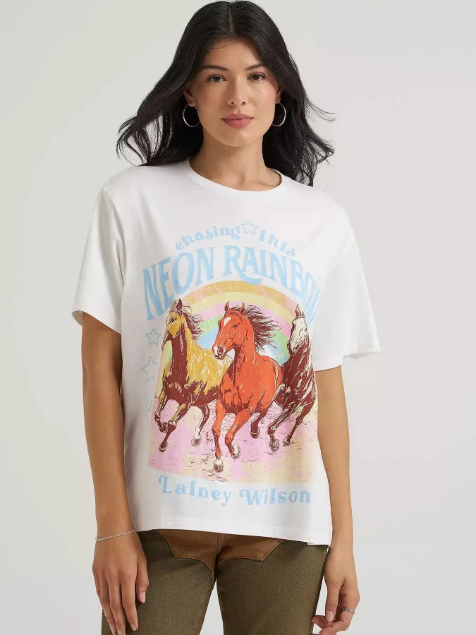 Wrangler - NEON RAINBOW TEE
