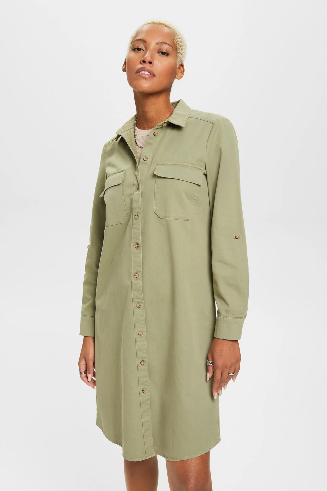 ESPRIT - Cotton shirt dress ESPRIT - Cotton shirt dress
