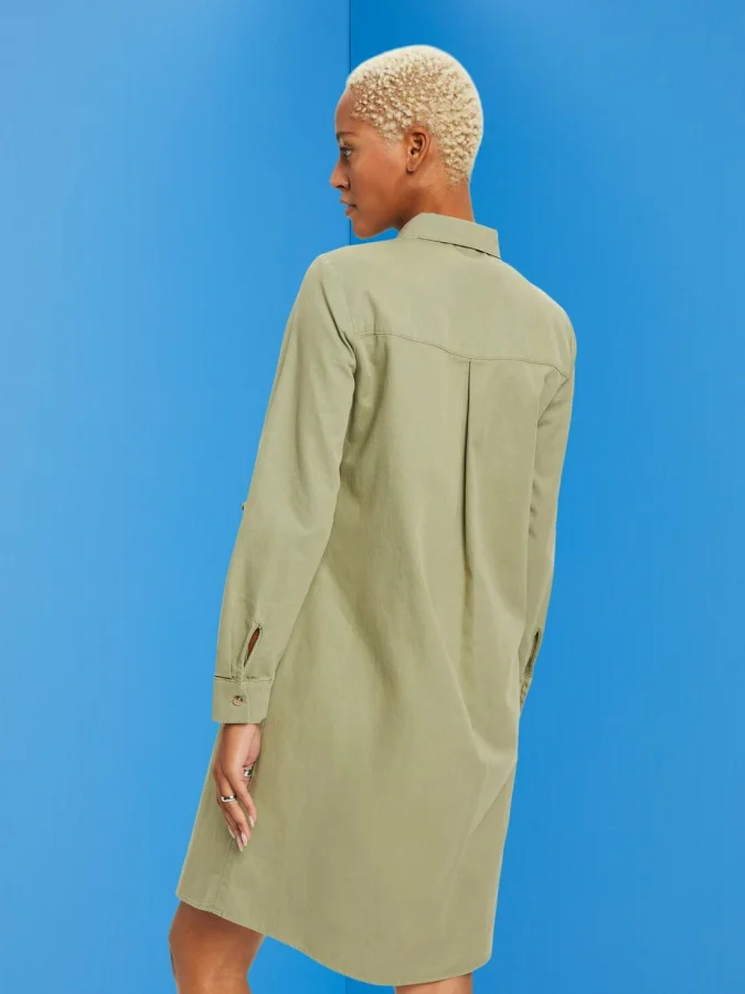 ESPRIT - Cotton shirt dress 2
