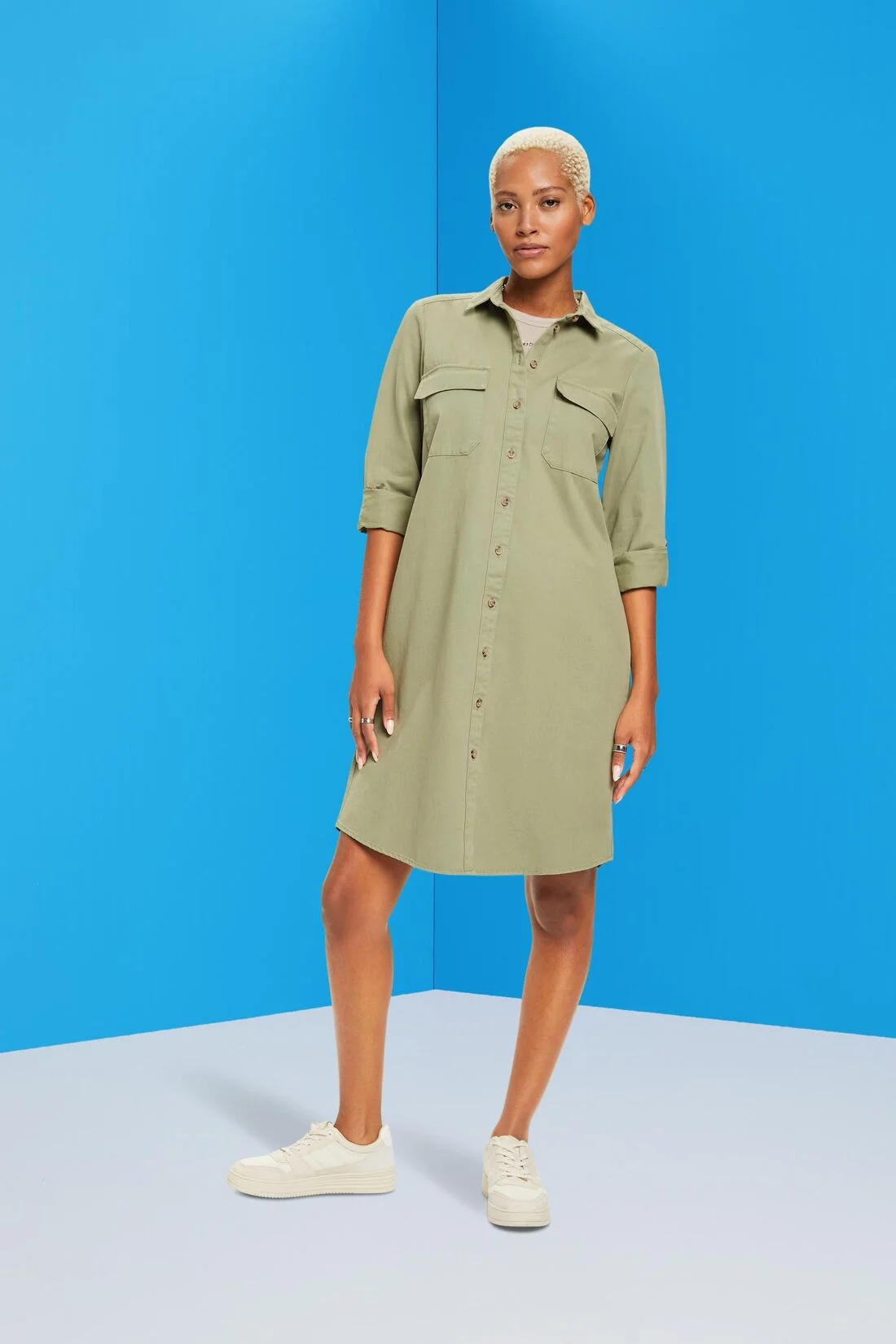 ESPRIT - Cotton shirt dress ESPRIT - Cotton shirt dress