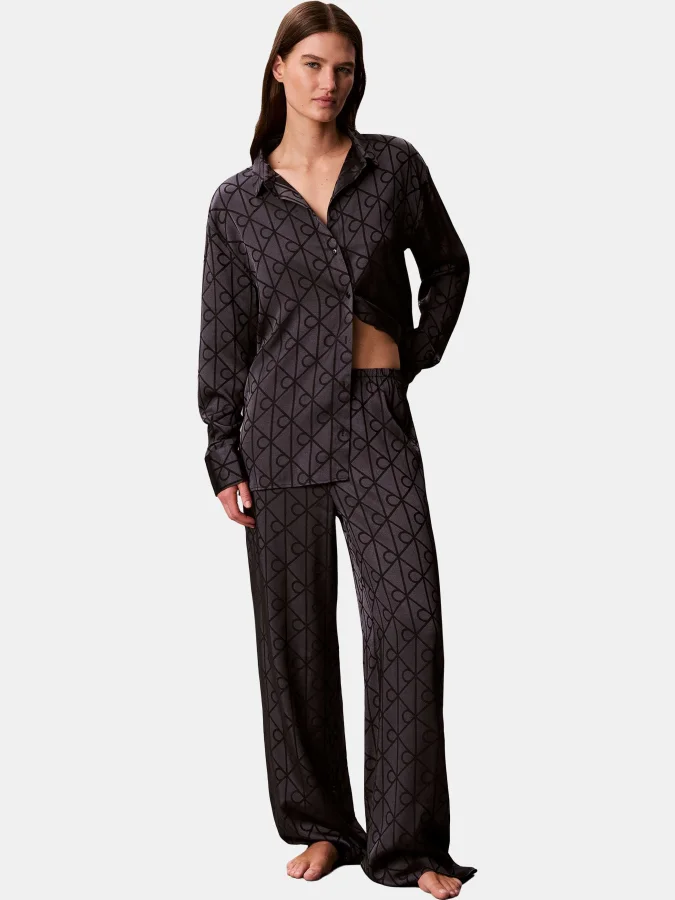 CALVIN KLEIN - SATIN AOP SET