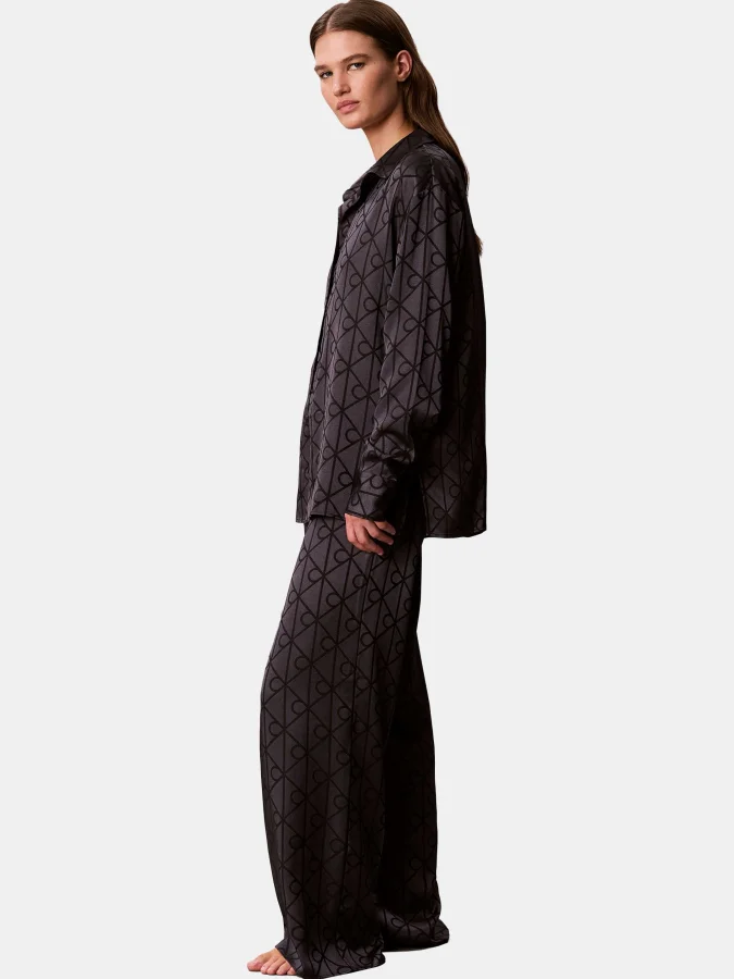 CALVIN KLEIN - SATIN AOP SET 2