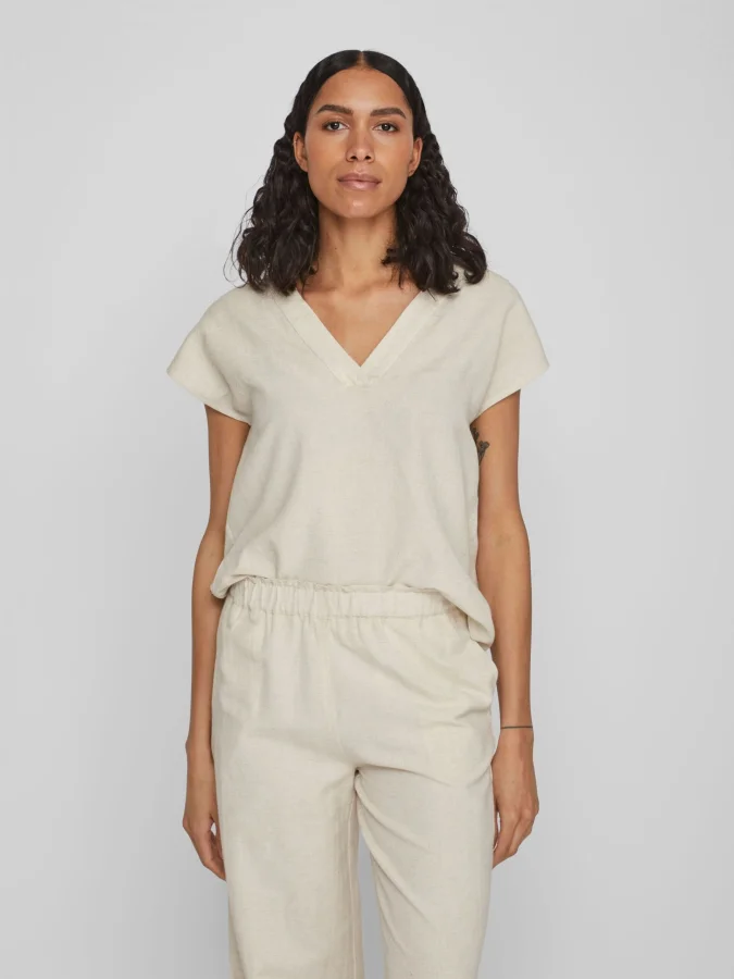 VILA - VIPRISILLA V-NECK...