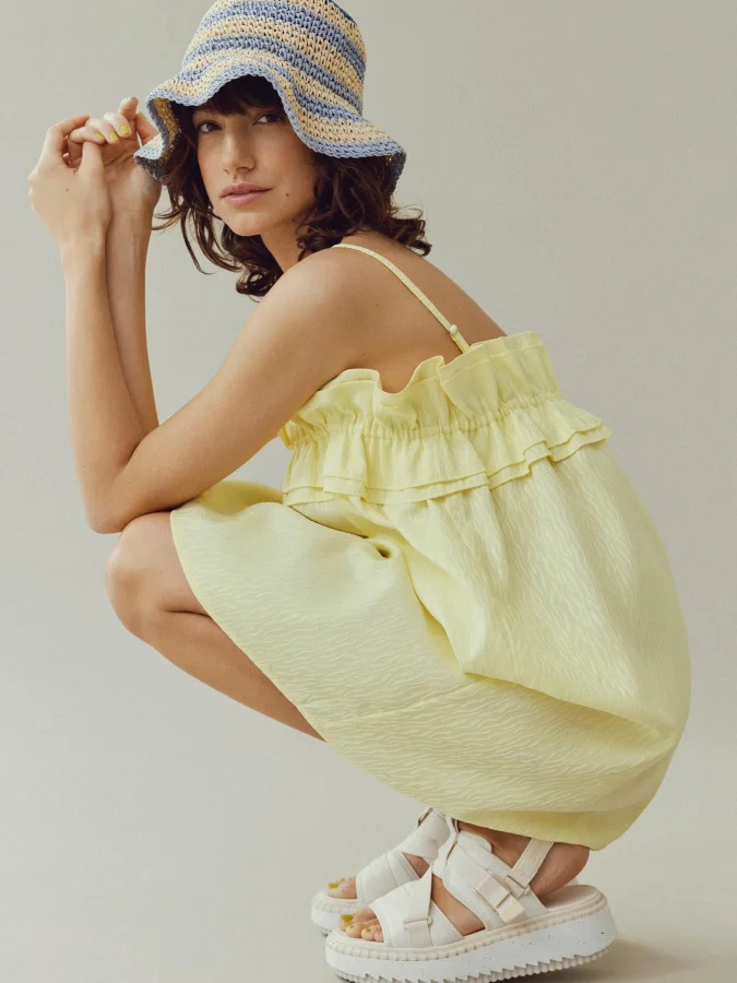 VILA - VIKADEK S/L RUFFLE...