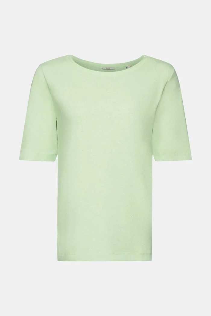 ESPRIT - Linen blend t-shirt ESPRIT - Linen blend t-shirt