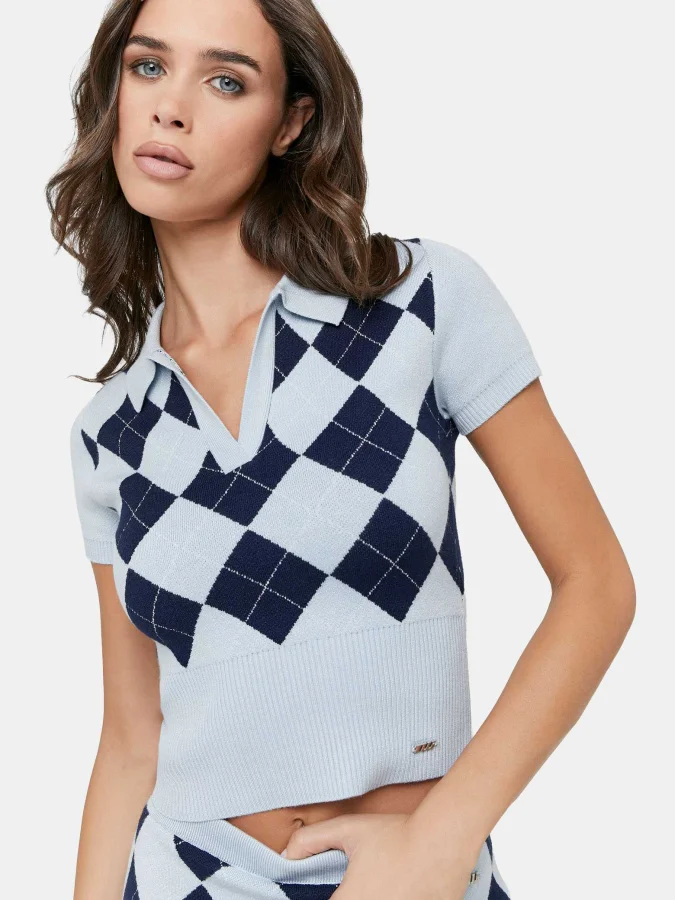 Tally Weijl - Blue Knitted...