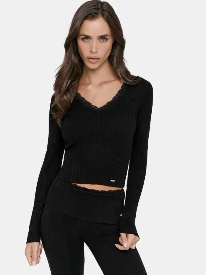 Tally Weijl - Black Knit...