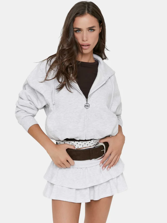 Tally Weijl - Grey Zip Up...