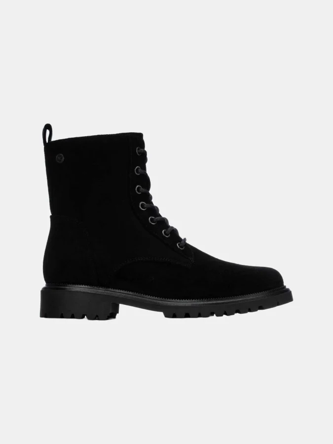 XTI - BLACK PU LADIES ANKLE...