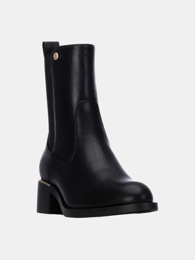 XTI - BLACK PU LADIES ANKLE... 2