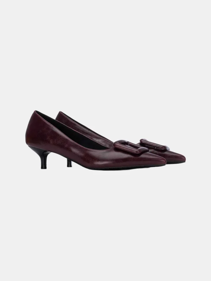 XTI - BLACK PU LADIES SHOES 2