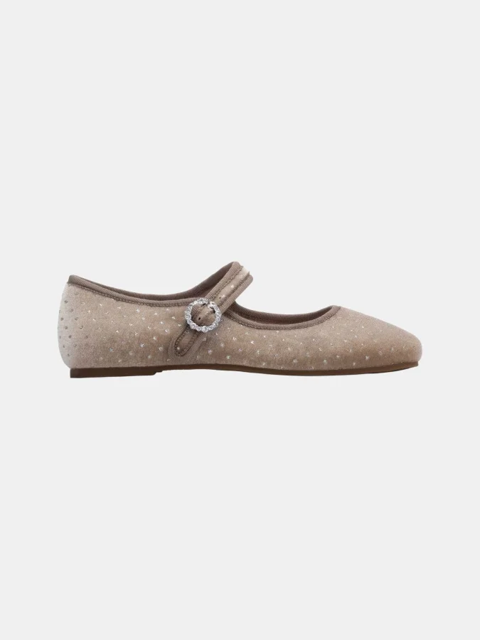 XTI - BEIGE TEXTILE KIDS SHOES