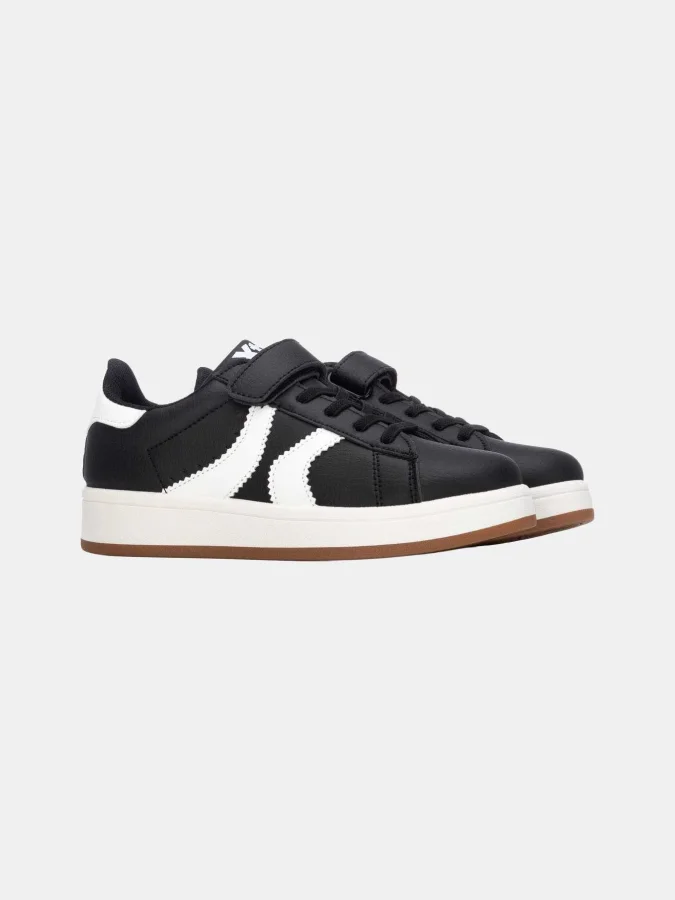 XTI - BLACK PU KIDS SHOES 2