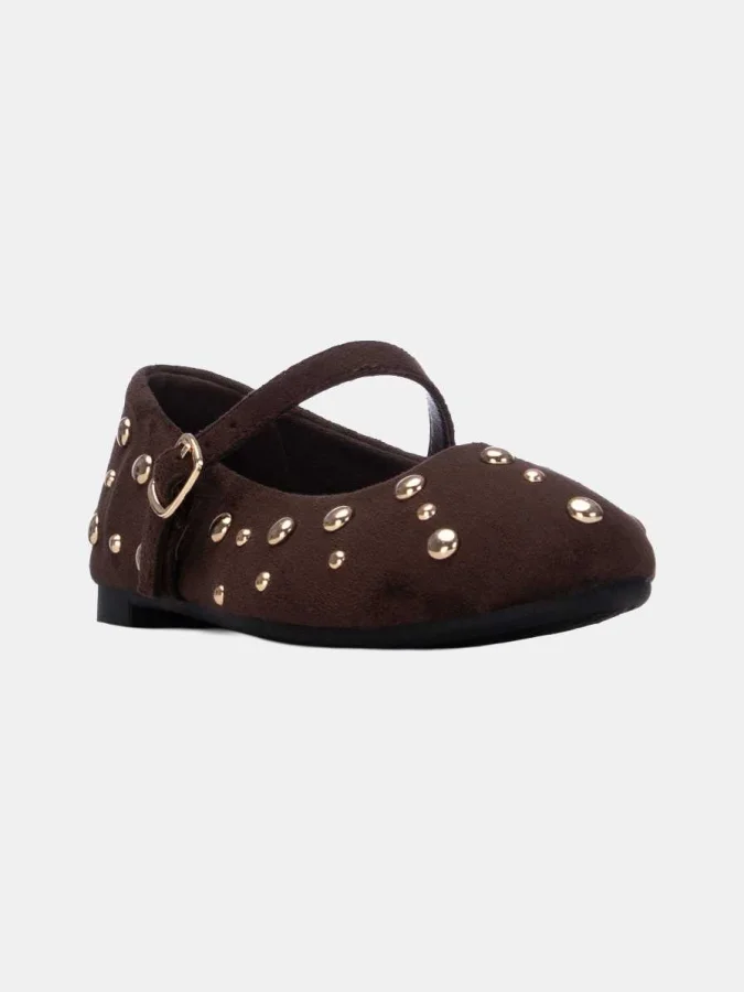 XTI - BLACK PU KIDS SHOES 2