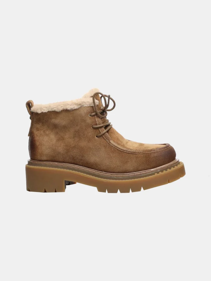 Ash - SUEDE V CHESTNUT/FFUR...