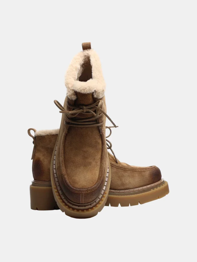Ash - SUEDE V CHESTNUT/FFUR... 2