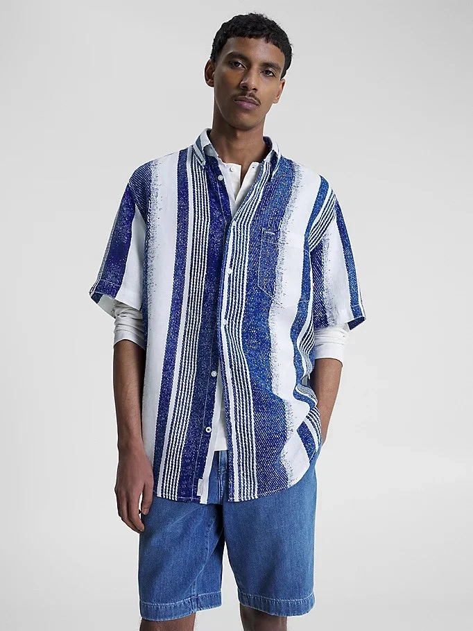 Tommy Hilfiger - HAND PAINTED STRIPE... Tommy Hilfiger - HAND PAINTED STRIPE...