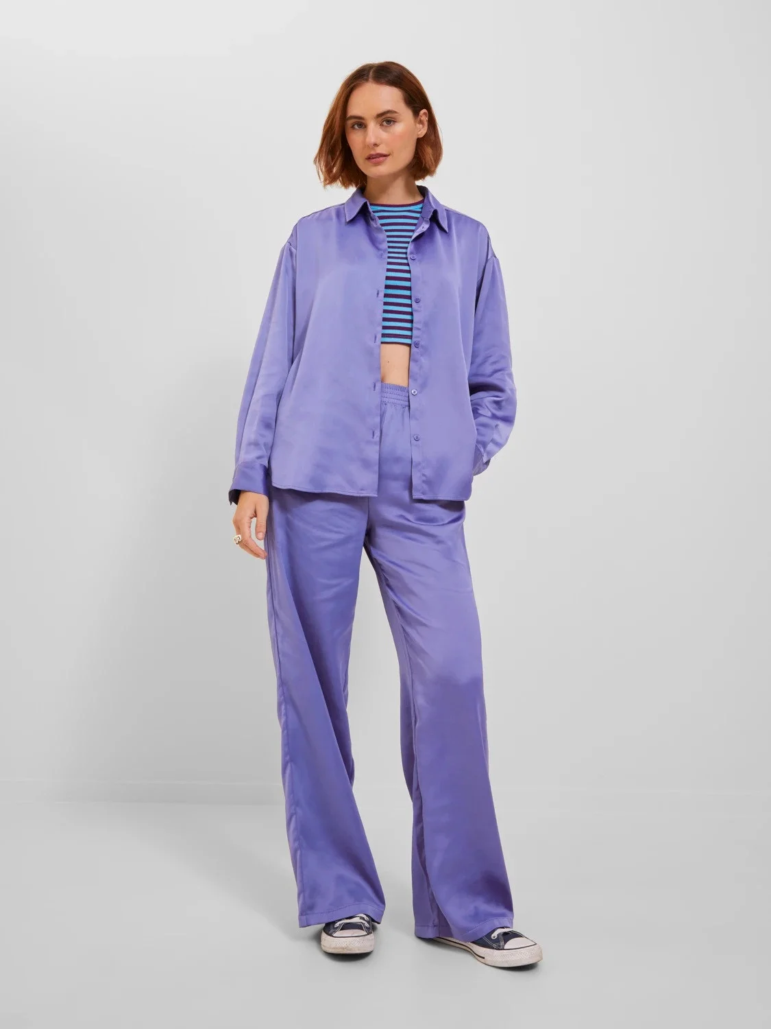 JJXX - JXLINK SATIN LS SHIRT WVN NOOS JJXX - JXLINK SATIN LS SHIRT WVN NOOS