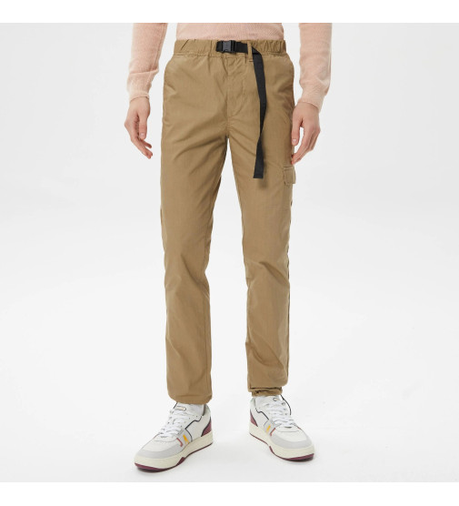Lacoste - Lacoste Men\'s Jogger Fit Beige Trousers Waist Size 30